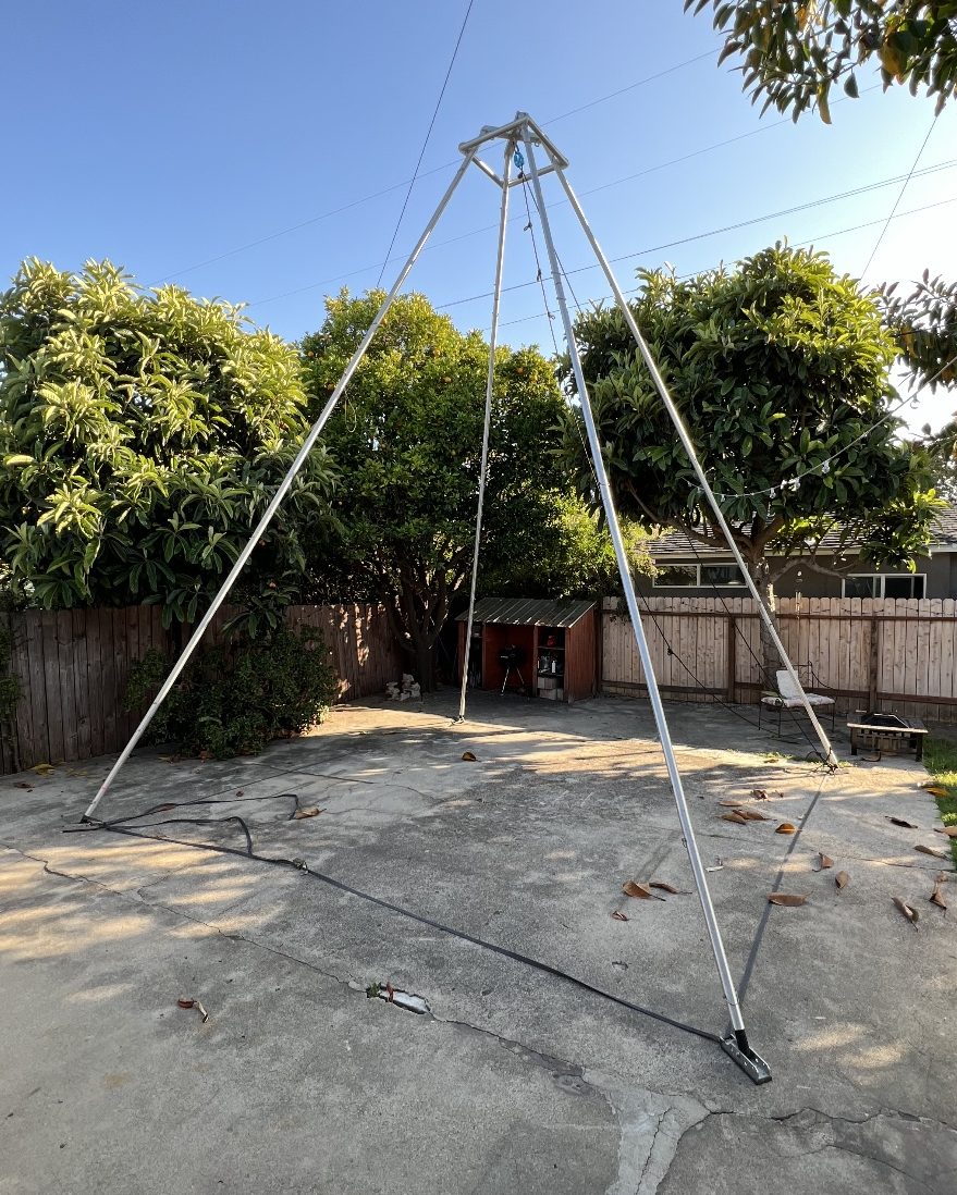 Aerial rigging equipment